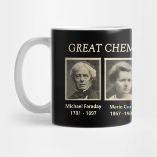 Great Chemists In History vintage Mug